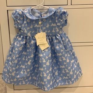 NWT Rachel Riley Heart Dress 6 months